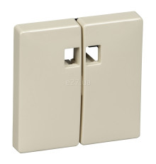 Лицьова панель вимикача Schneider Electric MTN413544 Merten Antique/Artec, бежевий