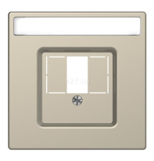 Лицьова панель Schneider Electric MTN4250-6033 Merten D-Life, сахара, пластик