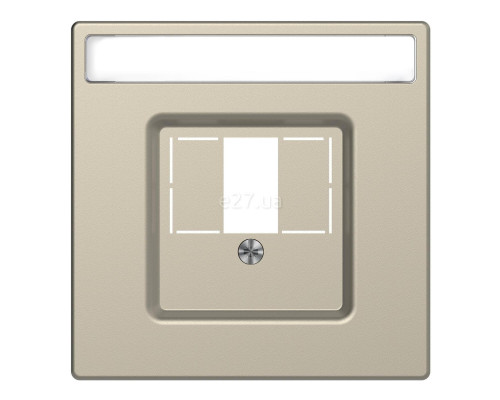 Лицьова панель Schneider Electric MTN4250-6033 Merten D-Life, сахара, пластик