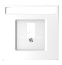 Лицьова панель Schneider Electric MTN4250-6035 Merten D-Life, білий лотос, пластик