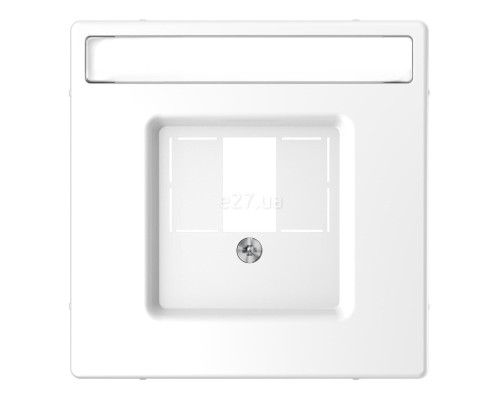 Лицьова панель Schneider Electric MTN4250-6035 Merten D-Life, білий лотос, пластик