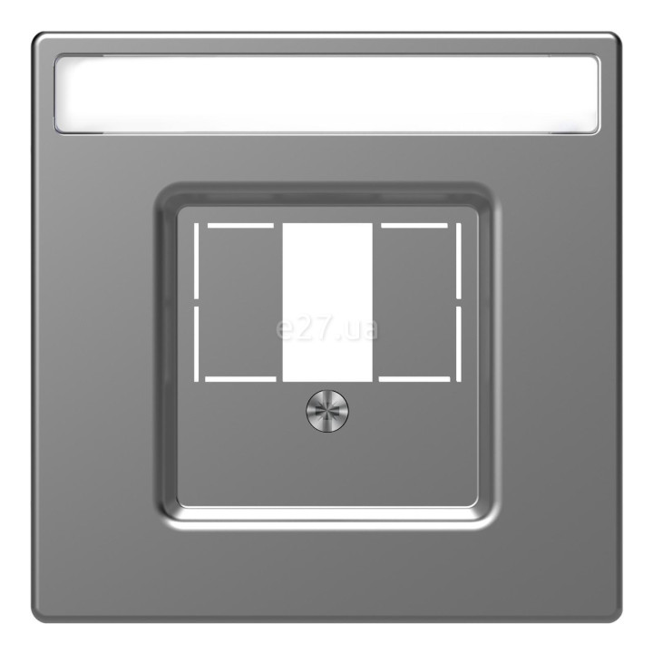 Лицьова панель Schneider Electric MTN4250-6036 Merten D-Life, нержавіюча сталь, пластик · Schneider Electric · schneider-electric-mtn4250-6036
