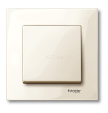 Лицьова панель вимикача Schneider Electric MTN432144 Merten System M, бежевий, пластик