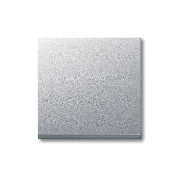 Лицьова панель вимикача Schneider Electric MTN433160 Merten System M, алюміній · Schneider Electric · schneider-electric-mtn433160