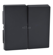 Лицьова панель вимикача Schneider Electric MTN433514 Merten System M, антрацит