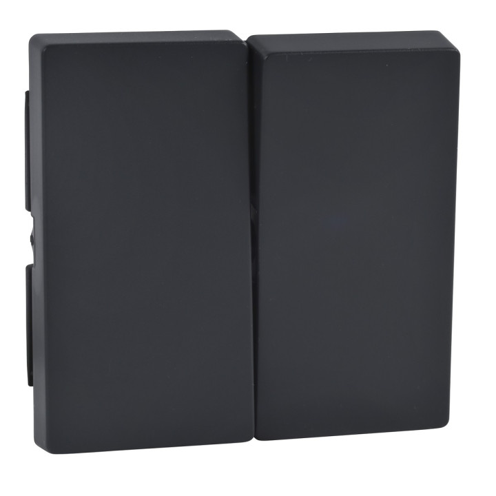 Лицьова панель вимикача Schneider Electric MTN433514 Merten System M, антрацит · Schneider Electric · schneider-electric-mtn433514