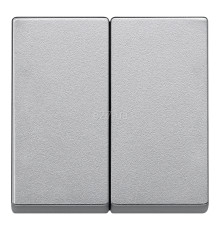 Лицьова панель вимикача Schneider Electric MTN433560 Merten System M, алюміній