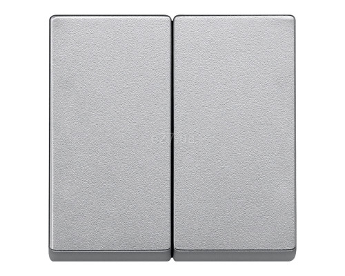 Лицьова панель вимикача Schneider Electric MTN433560 Merten System M, алюміній