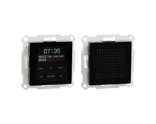 Механізм Schneider Electric MTN4375-0303 Merten System M, чорний
