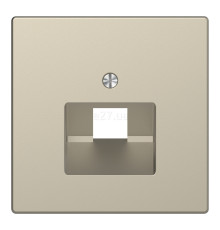 Лицьова панель розетки RJ45 Schneider Electric MTN4521-6033 Merten D-Life, сахара, пластик