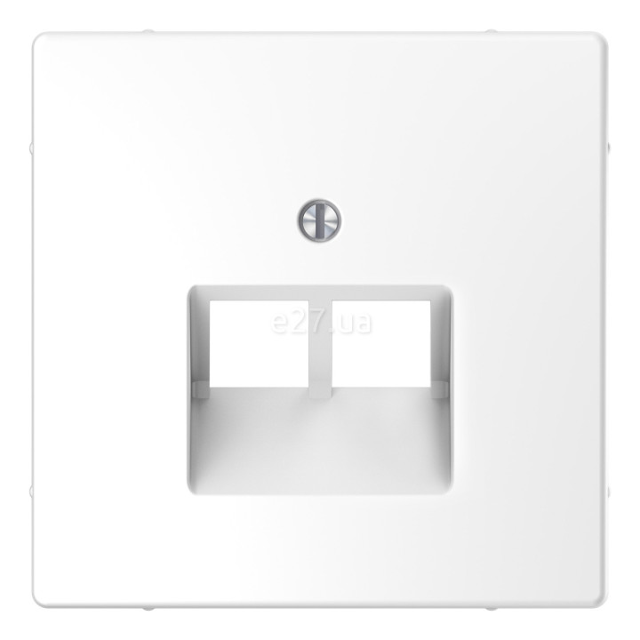 Лицьова панель розетки RJ45 Schneider Electric MTN4522-6035 Merten D-Life, білий лотос, пластик · Schneider Electric · schneider-electric-mtn4522-6035