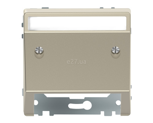 Лицьова панель Schneider Electric MTN4540-6033 Merten D-Life, сахара, пластик