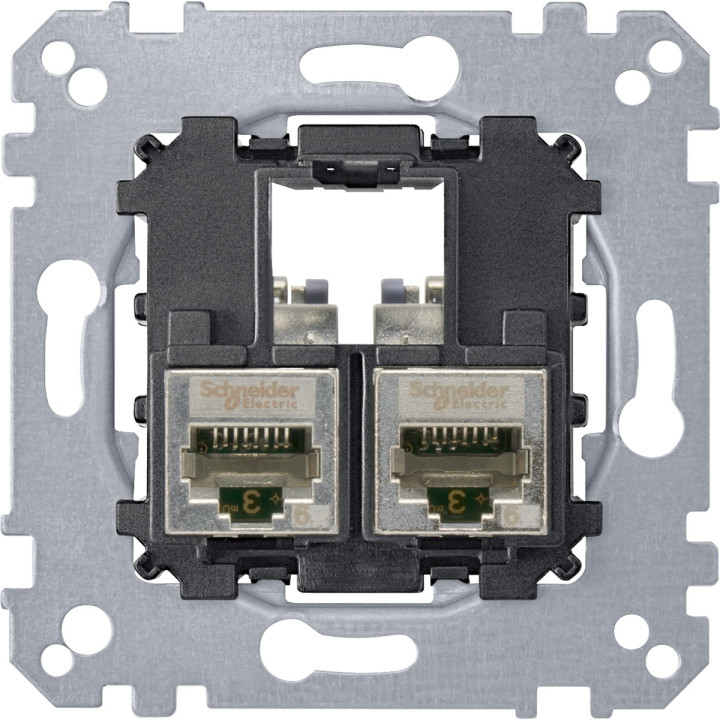 Розетка комп'ютерна Schneider Electric MTN4576-0022 Merten, для врізного монтажу · Schneider Electric · schneider-electric-mtn4576-0022