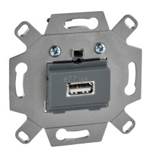 Розетка USB Schneider Electric MTN4581-0000 Merten, для врізного монтажу