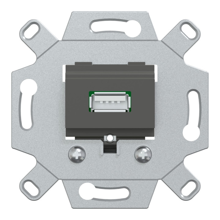 Розетка USB Schneider Electric MTN4581-0000 Merten, для врізного монтажу · Schneider Electric · schneider-electric-mtn4581-0000