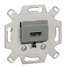 Розетка HDMI Schneider Electric MTN4583-0000 Merten, для врізного монтажу