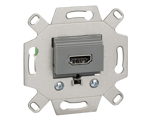 Розетка HDMI Schneider Electric MTN4583-0000 Merten, для врізного монтажу