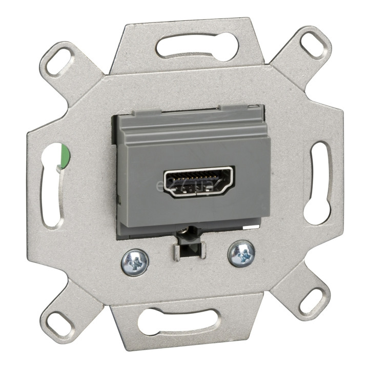 Розетка HDMI Schneider Electric MTN4583-0000 Merten, для врізного монтажу · Schneider Electric · schneider-electric-mtn4583-0000