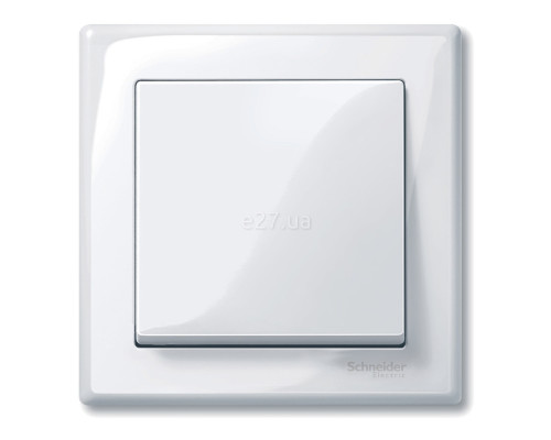 Рамка 1 пост Schneider Electric MTN478125 Merten System M-Smart, активний білий, пластик