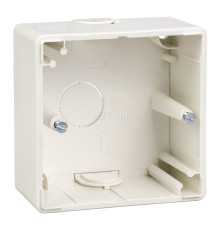 Коробка для зовнішнього монтажу Schneider Electric MTN512119 Merten System M-Smart/Artec SM КОРПУС ДЛЯ ВІДКРИТ.МОНТ.1-ПОСТ.П-БІЛ, полярно-білий, пластик