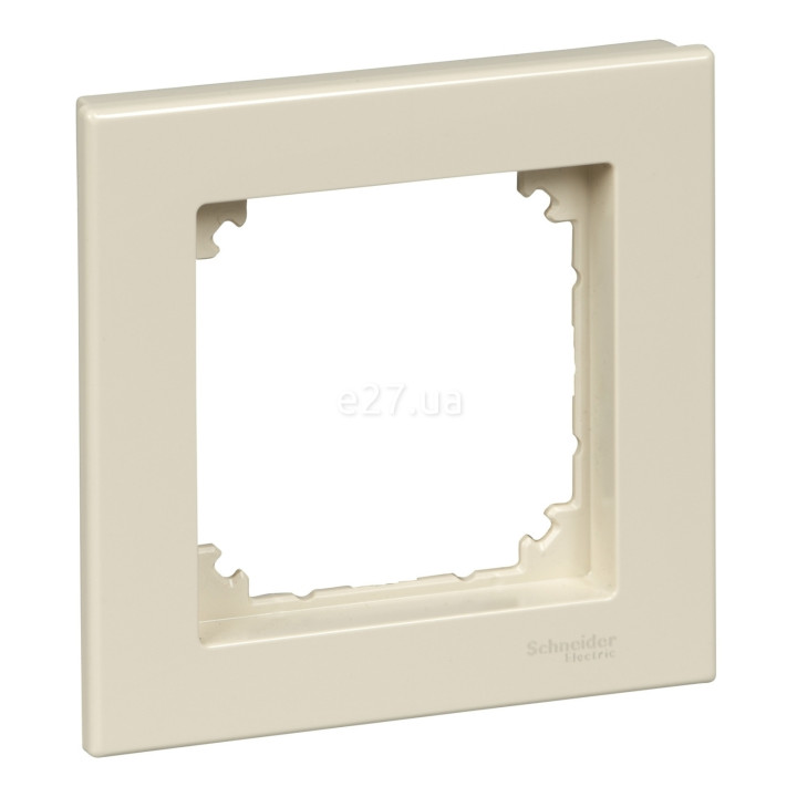 Рамка 1 пост Schneider Electric MTN515144 Merten System M-Plan, бежевий, пластик · Schneider Electric · schneider-electric-mtn515144