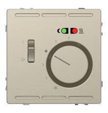 Термостат Schneider Electric MTN5764-6033 Merten D-Life, сахара, пластик
