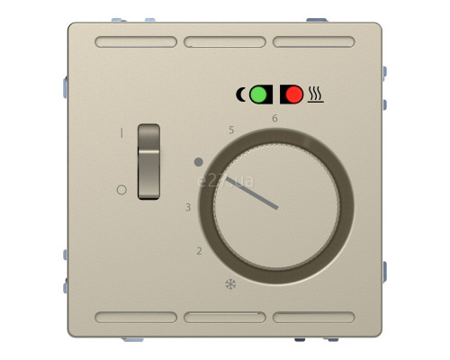 Термостат Schneider Electric MTN5764-6033 Merten D-Life, сахара, пластик