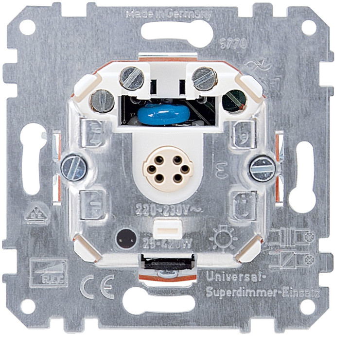 Димер для ламп розжарювання та галогенних Schneider Electric MTN577099 Merten, для врізного монтажу · Schneider Electric · schneider-electric-mtn577099