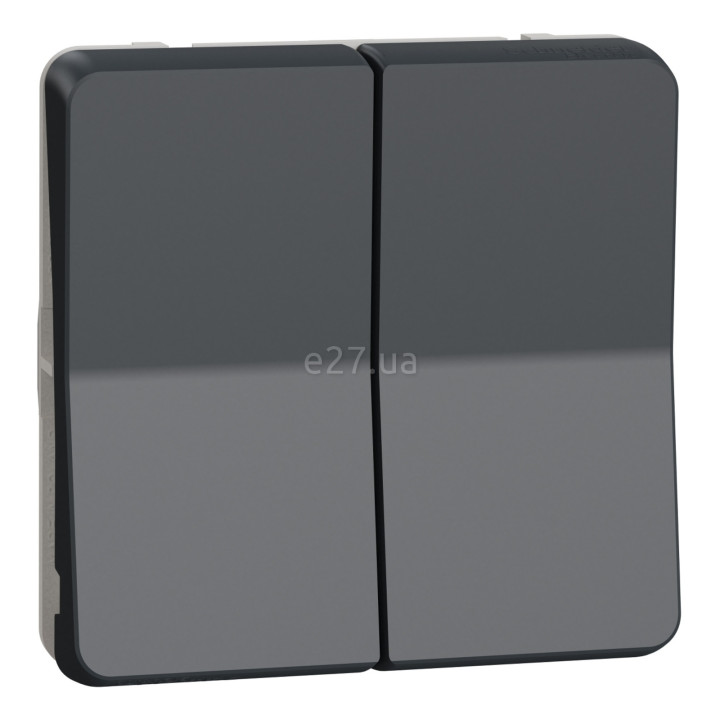 Вимикач для жалюзі Schneider Electric MUR35042 Mureva Styl, чорний, пластик, ip55 · Schneider Electric · schneider-electric-mur35042