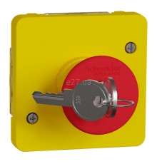 Вимикач з ключем Schneider Electric MUR35052 Mureva Styl, жовтий, пластик, ip55