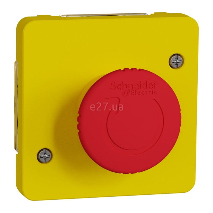 Вимикач поворотно-натискний Schneider Electric MUR35053 Mureva Styl, жовтий, пластик, ip55 · Schneider Electric · schneider-electric-mur35053