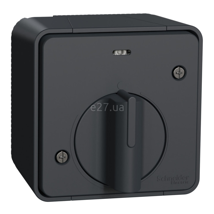 Вимикач з таймером Schneider Electric MUR35067 Mureva Styl, чорний, пластик, ip55, для накладного монтажу · Schneider Electric · schneider-electric-mur35067
