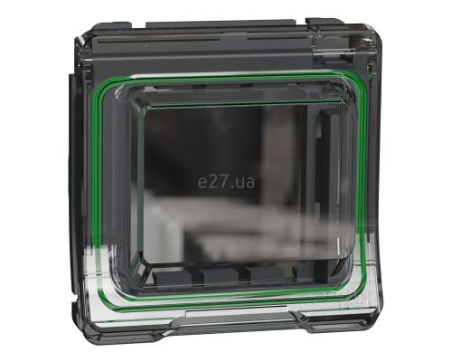 Захисна кришка Schneider Electric MUR35110 Mureva Styl, чорний, пластик, ip55