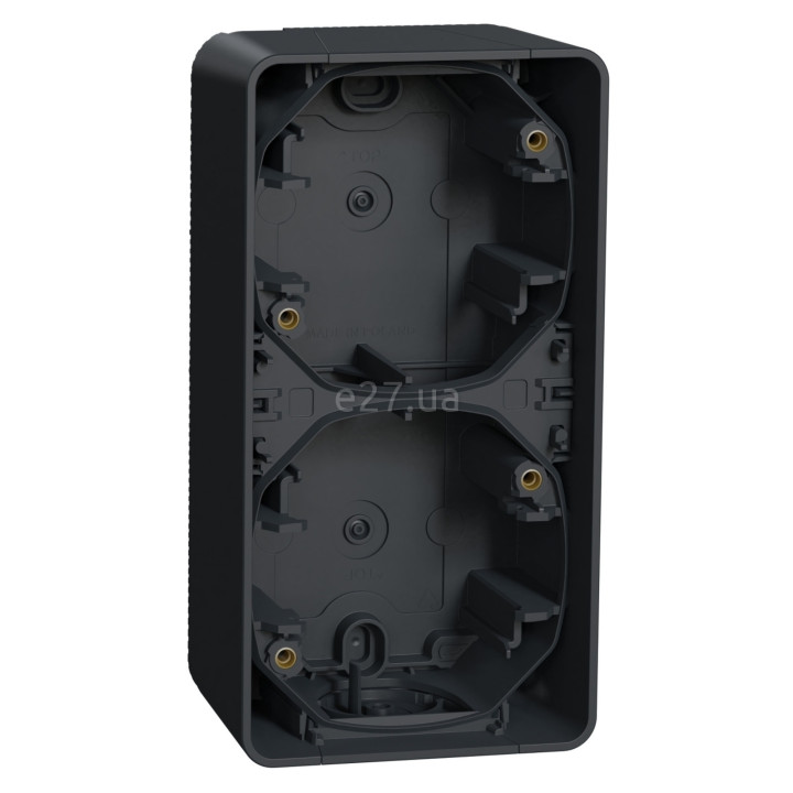 Коробка для зовнішнього монтажу Schneider Electric MUR37912 Mureva Styl, чорний, пластик, ip55 · Schneider Electric · schneider-electric-mur37912