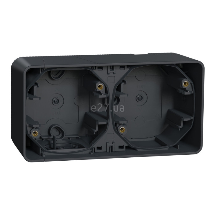 Коробка для зовнішнього монтажу Schneider Electric MUR37914 Mureva Styl, чорний, пластик, ip55 · Schneider Electric · schneider-electric-mur37914