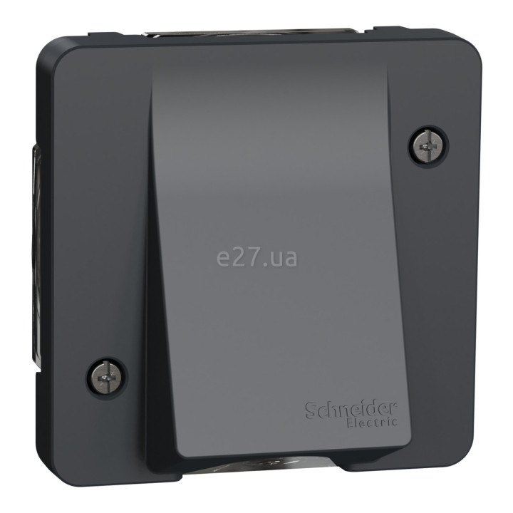 Кабельний вивід Schneider Electric MUR37931 Mureva Styl, чорний, пластик, ip55 · Schneider Electric · schneider-electric-mur37931
