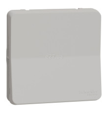 Перемикач перехресний 1-клавішний Schneider Electric MUR39023 Mureva Styl, білий, пластик, ip55, без підсвітки та індикації
