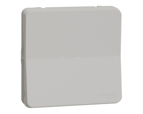 Вимикач без фіксації 1-клавішний Schneider Electric MUR39027 Mureva Styl, білий, пластик, ip55, без підсвітки та індикації