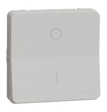 Вимикач двополюсний Schneider Electric MUR39033 Mureva Styl, білий, пластик, ip55, без підсвітки та індикації