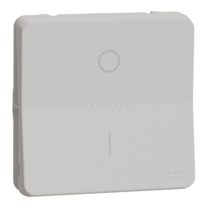Вимикач двополюсний Schneider Electric MUR39033 Mureva Styl, білий, пластик, ip55, без підсвітки та індикації · Schneider Electric · schneider-electric-mur39033
