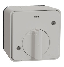 Вимикач з таймером Schneider Electric MUR39067 Mureva Styl, білий, пластик, ip55, для накладного монтажу