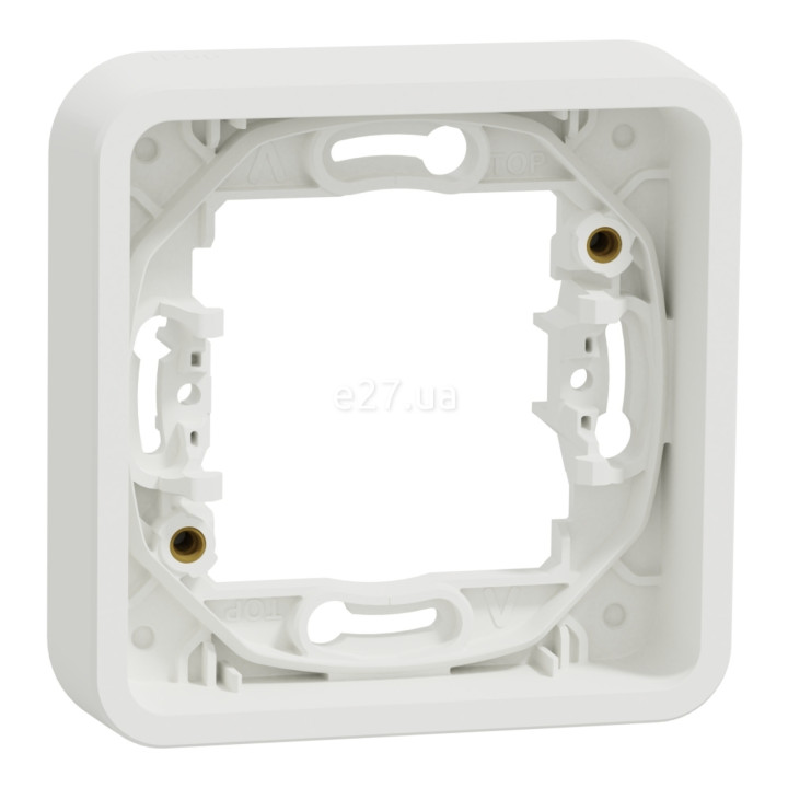 Рамка 1 пост Schneider Electric MUR39107 Mureva Styl, білий, пластик, ip55, для врізного монтажу · Schneider Electric · schneider-electric-mur39107