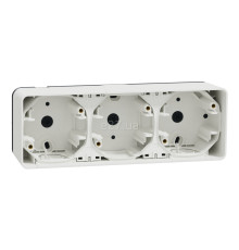 Коробка для зовнішнього монтажу Schneider Electric MUR39913 Mureva Styl, білий, пластик, ip55