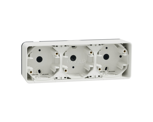 Коробка для зовнішнього монтажу Schneider Electric MUR39913 Mureva Styl, білий, пластик, ip55
