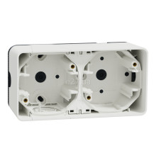 Коробка для зовнішнього монтажу Schneider Electric MUR39914 Mureva Styl, білий, пластик, ip55