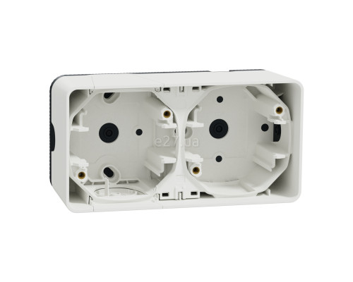 Коробка для зовнішнього монтажу Schneider Electric MUR39914 Mureva Styl, білий, пластик, ip55