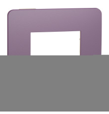 Рамка 1 пост Schneider Electric NU280215 Unica New Studio Color, ліловий/бежевий, пластик