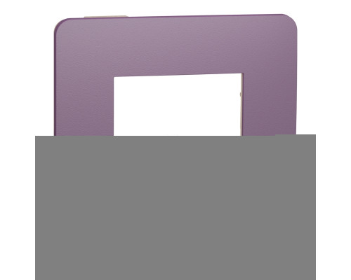 Рамка 1 пост Schneider Electric NU280215 Unica New Studio Color, ліловий/бежевий, пластик