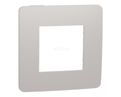 Рамка 1 пост Schneider Electric NU280224 Unica New Studio Color, шампань/білий, пластик