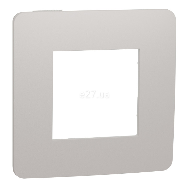 Рамка 1 пост Schneider Electric NU280224 Unica New Studio Color, шампань/білий, пластик · Schneider Electric · schneider-electric-nu280224